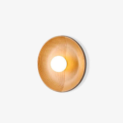 Timber Halo Wall Light