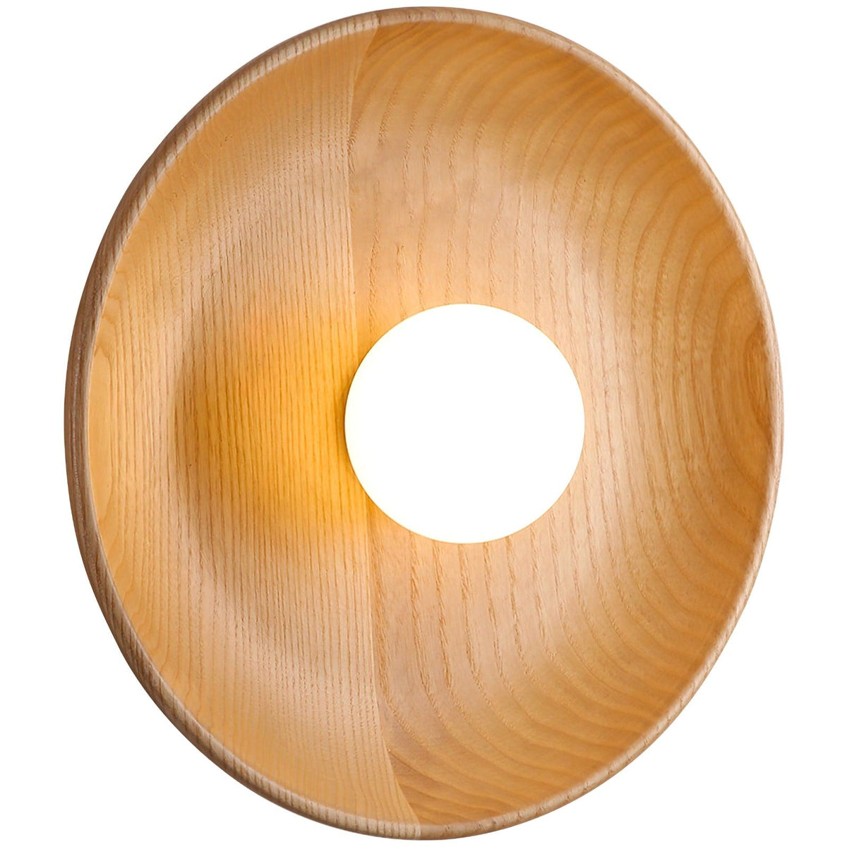 Timber Halo Wall Light