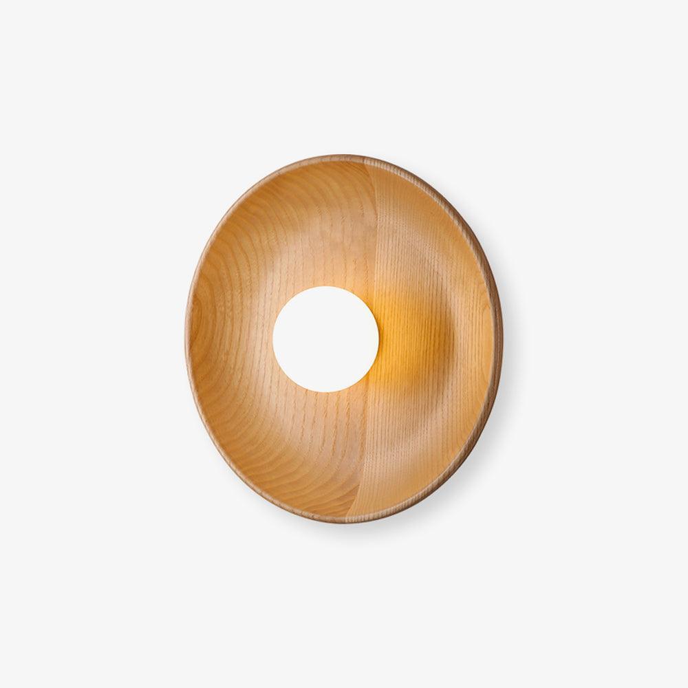 Timber Halo Wall Light