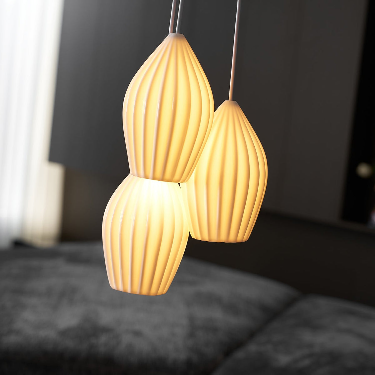 Folio Ceramic Pendant Light