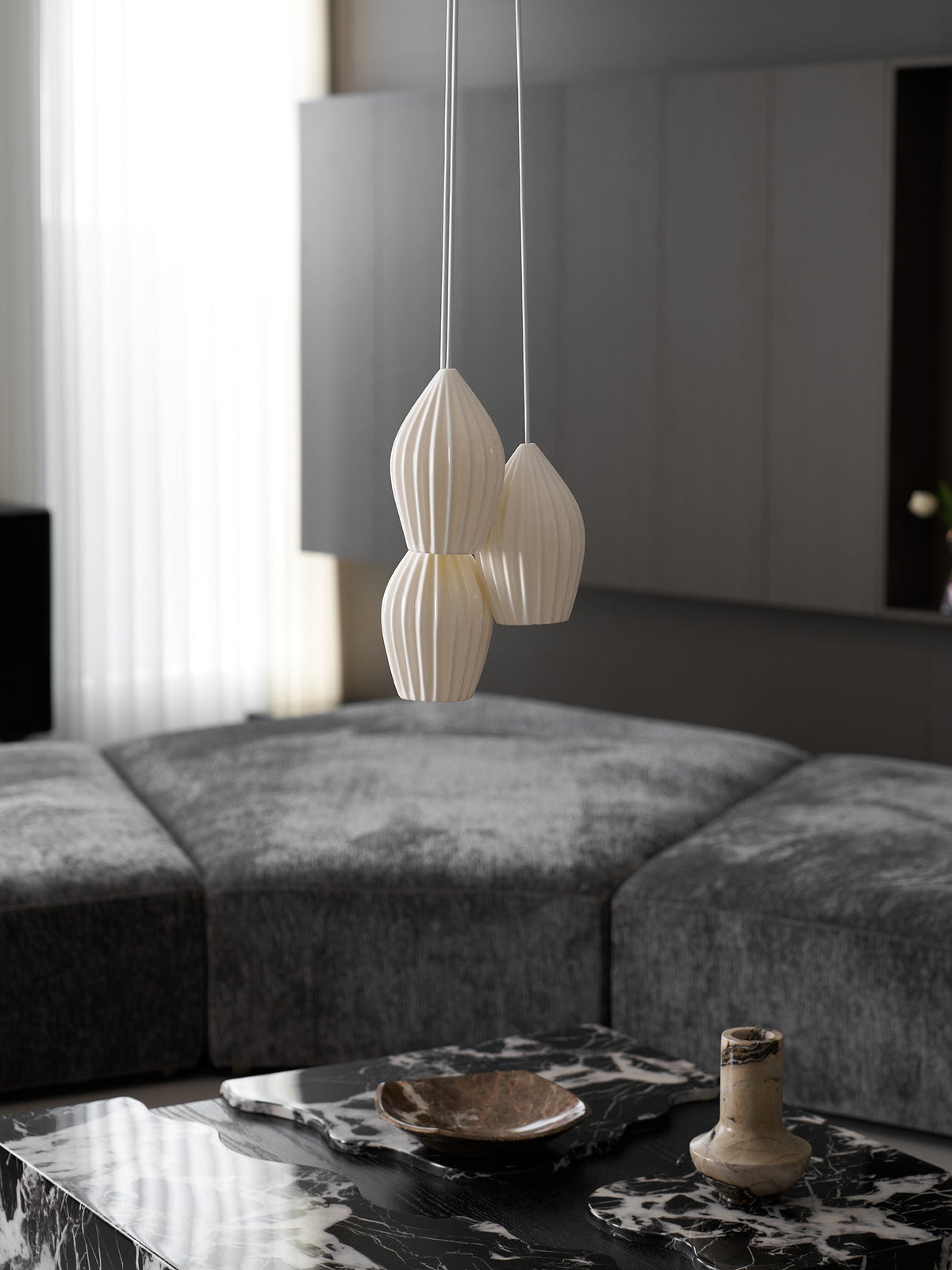 Folio Ceramic Pendant Light