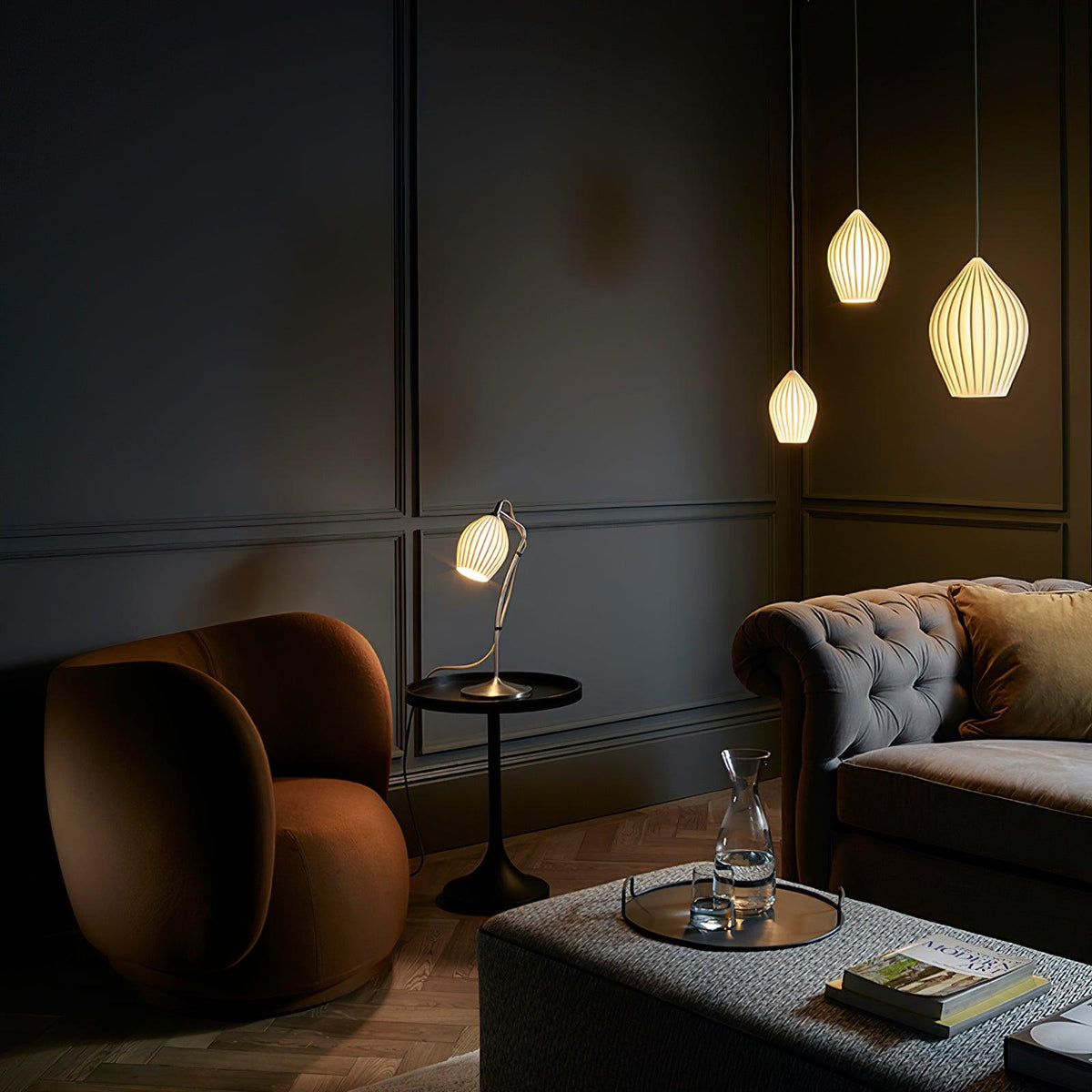 Folio Ceramic Pendant Light