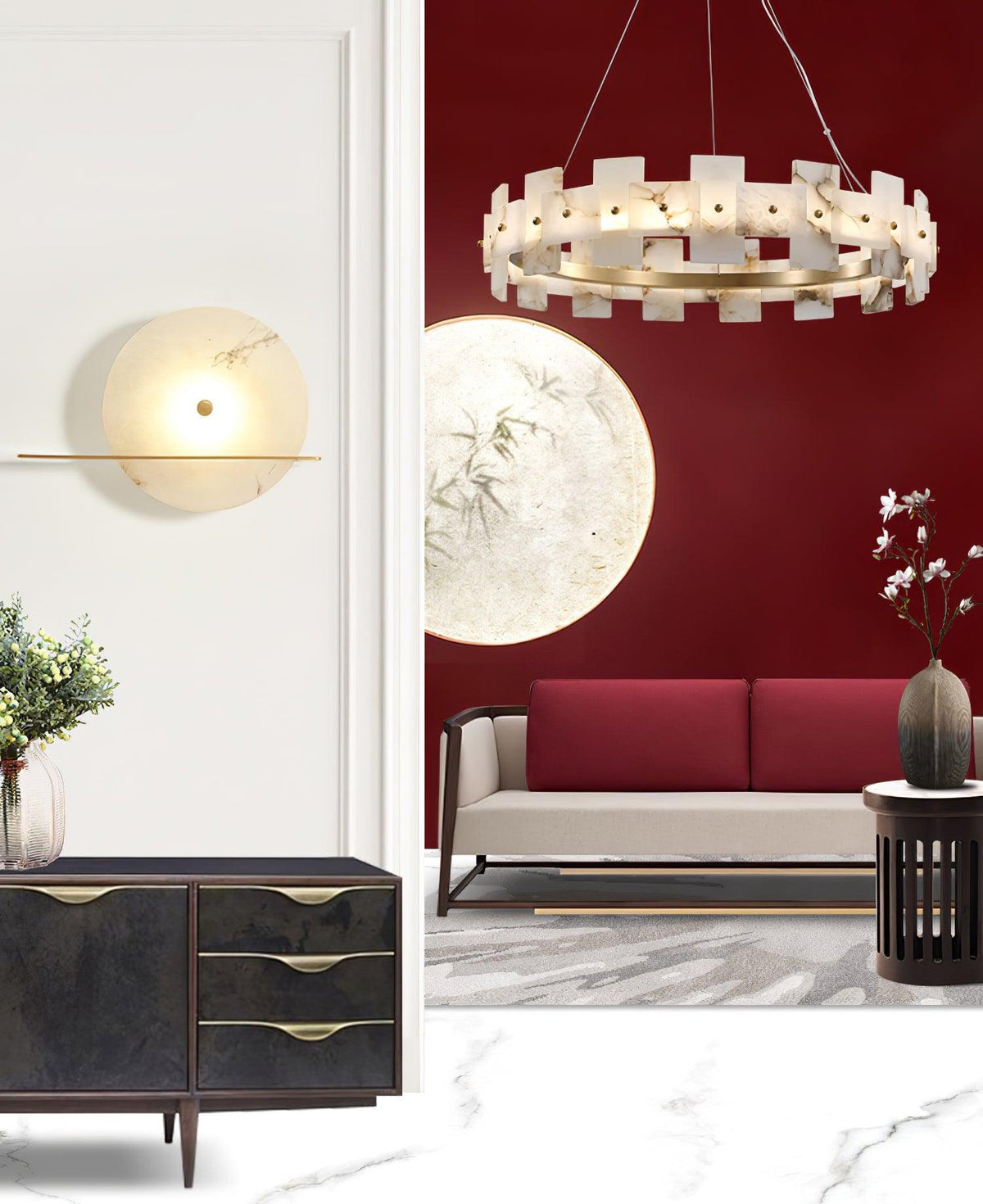 Veil Layer Chandelier