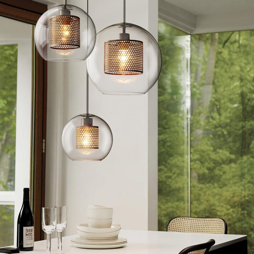 Clear Cluster Pendant Light
