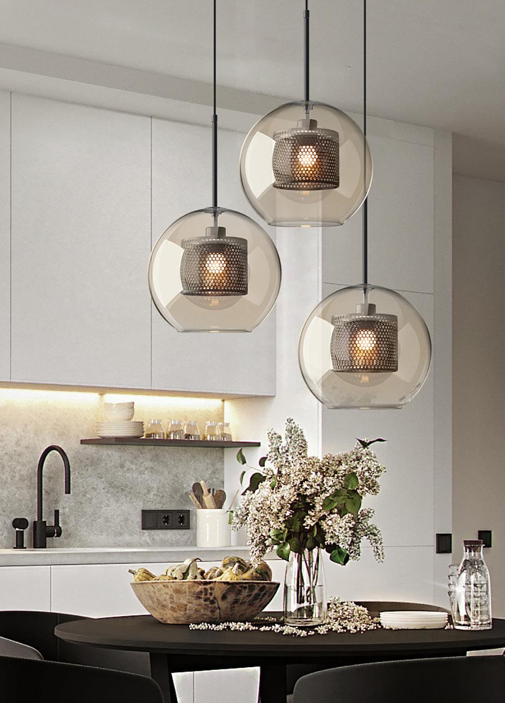 Clear Cluster Pendant Light