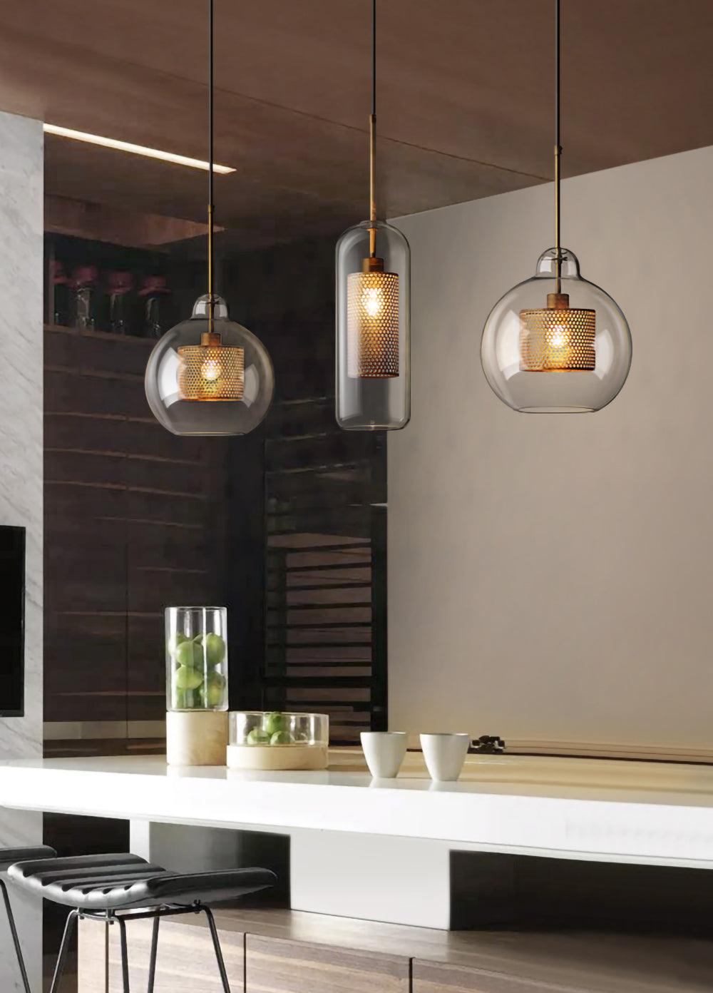 Clear Cluster Pendant Light