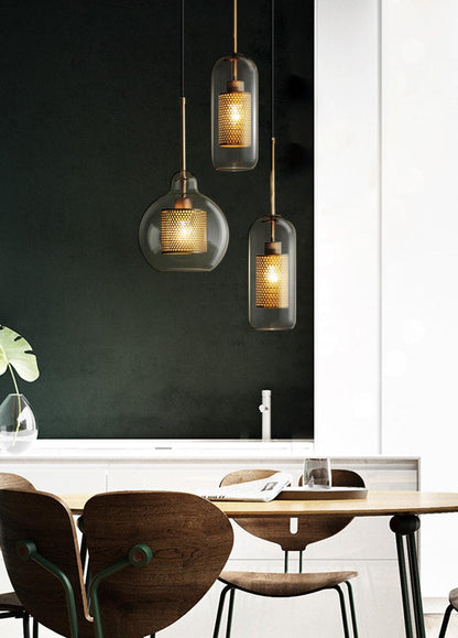 Clear Cluster Pendant Light
