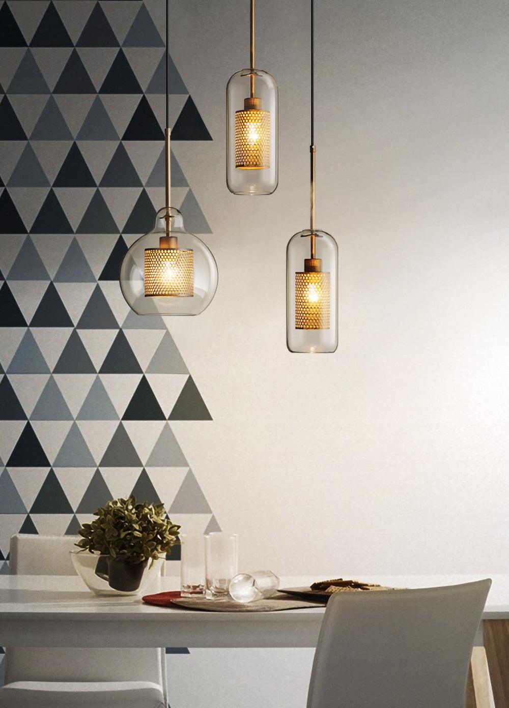 Clear Cluster Pendant Light
