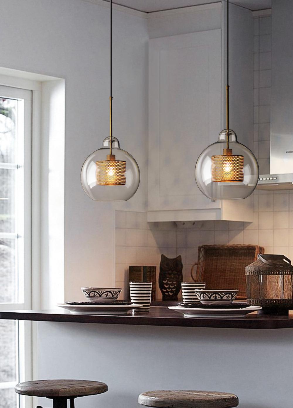 Clear Cluster Pendant Light