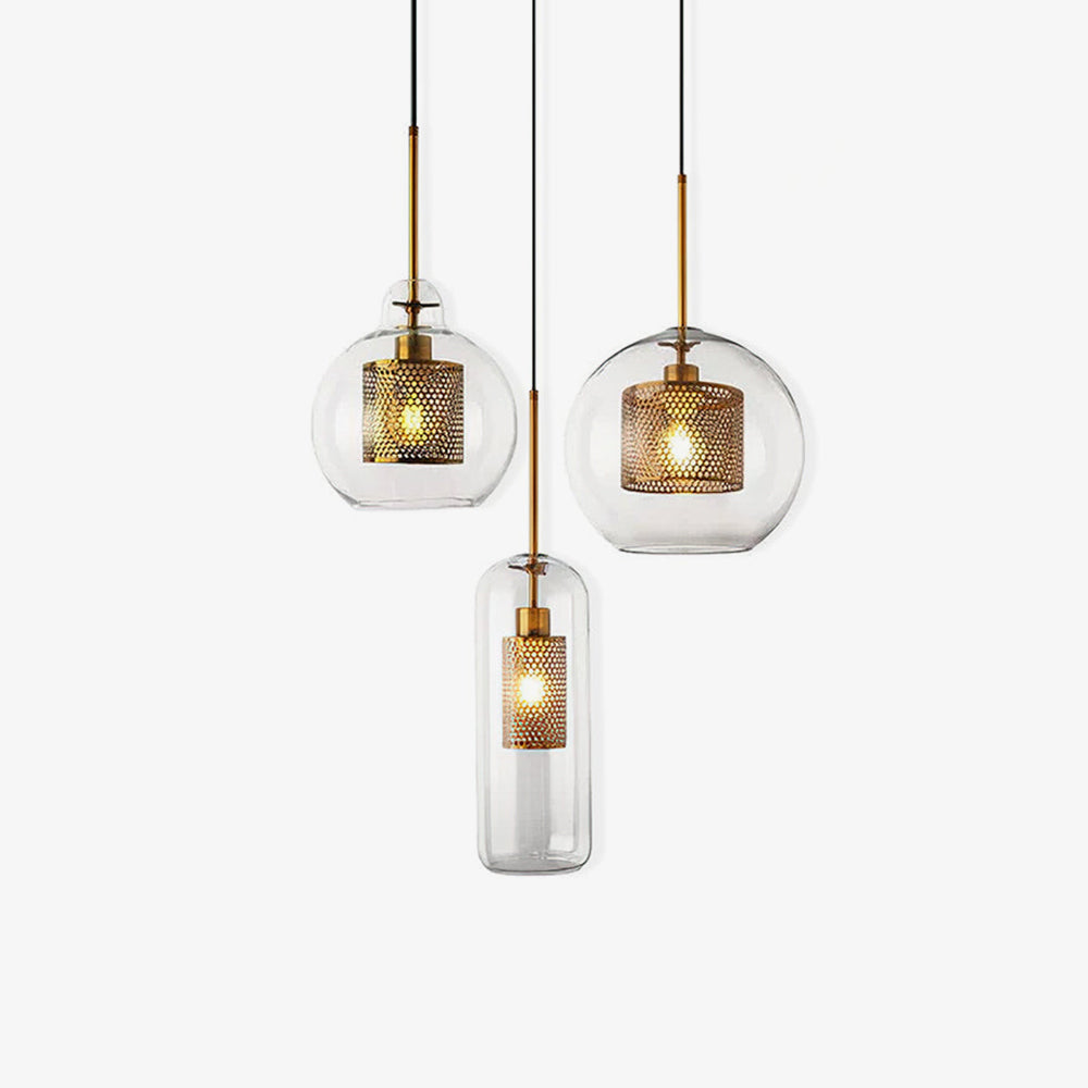 Clear Cluster Pendant Light