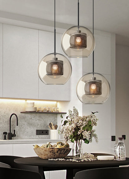 Clear Cluster Pendant Light