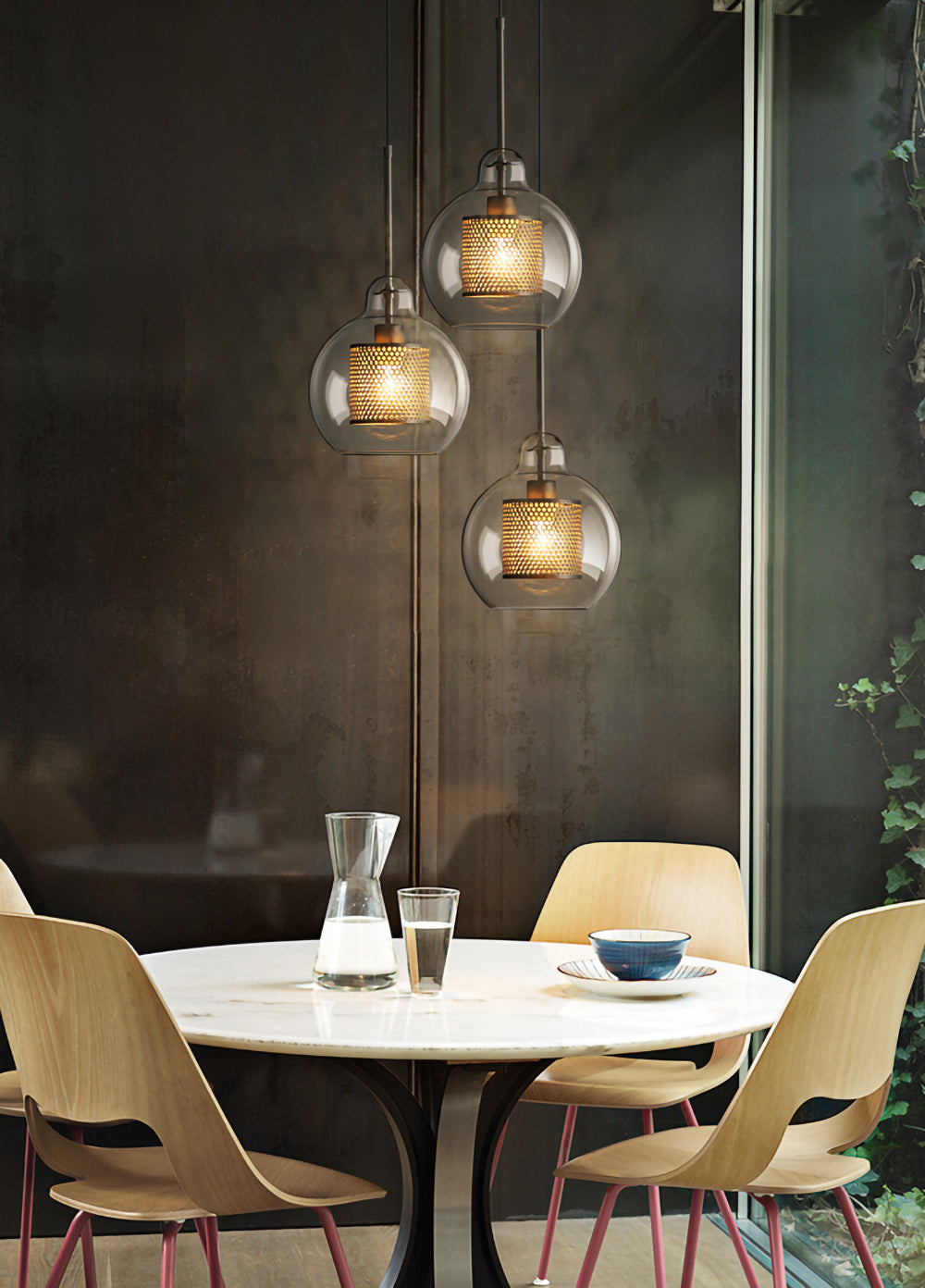 Clear Cluster Pendant Light