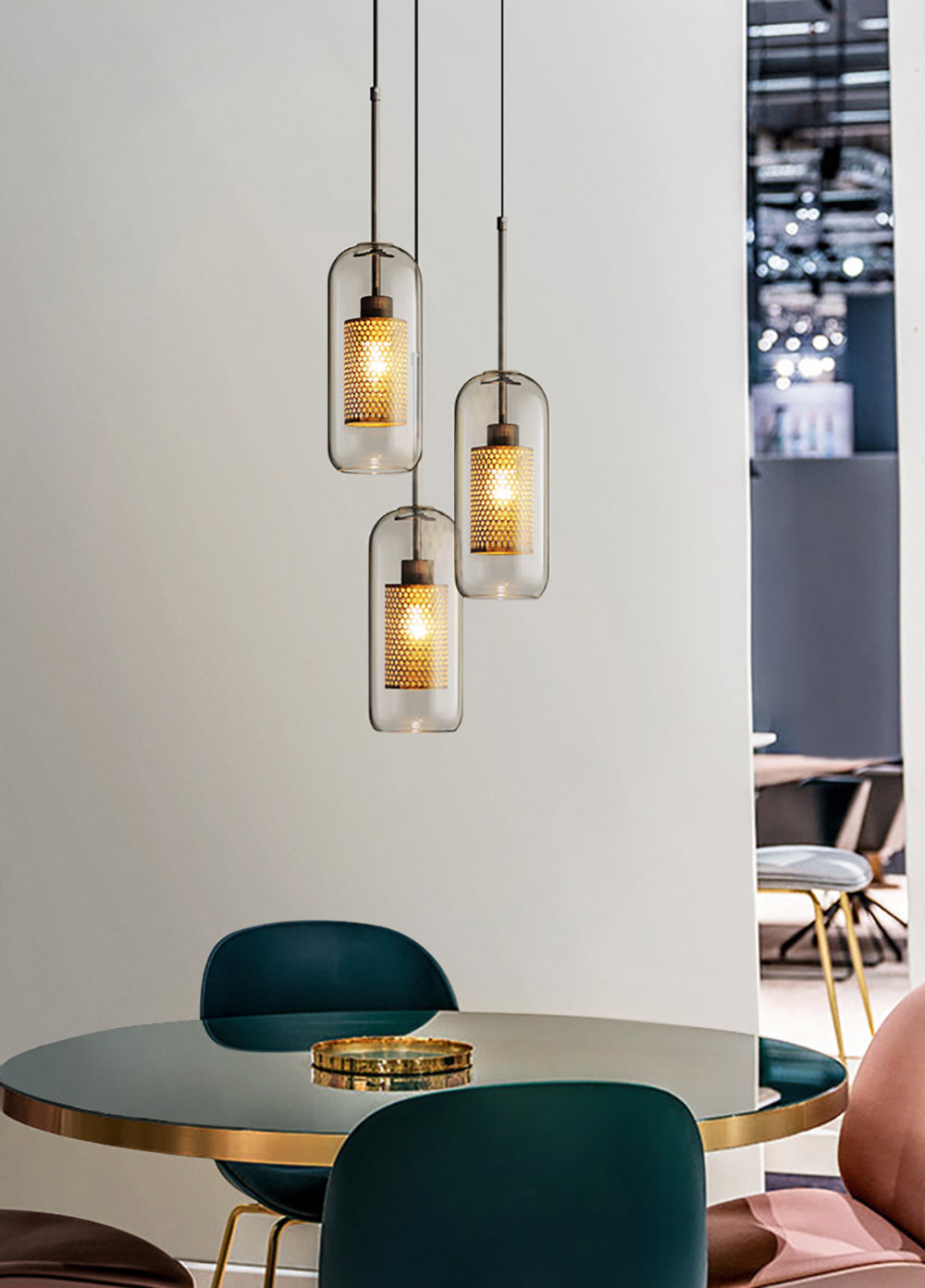 Clear Cluster Pendant Light