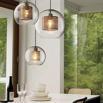 Clear Cluster Pendant Light