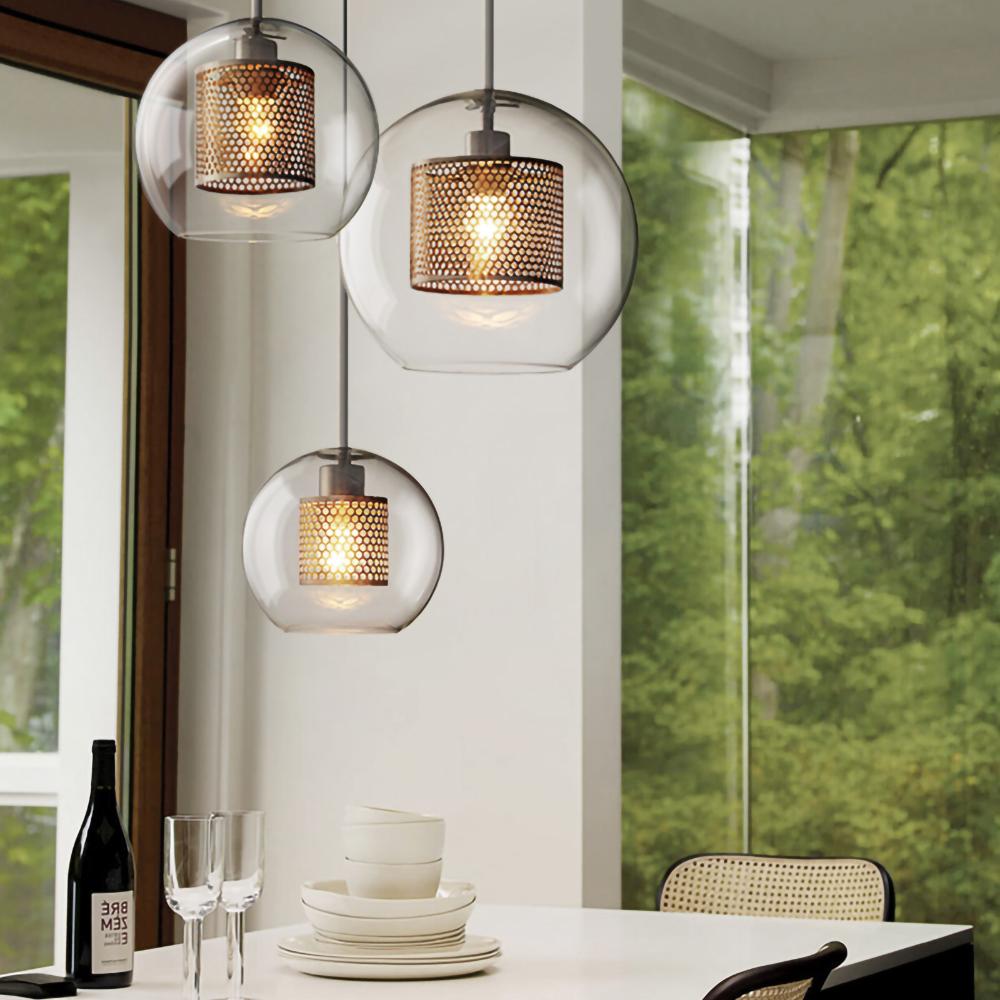 Clear Cluster Pendant Light