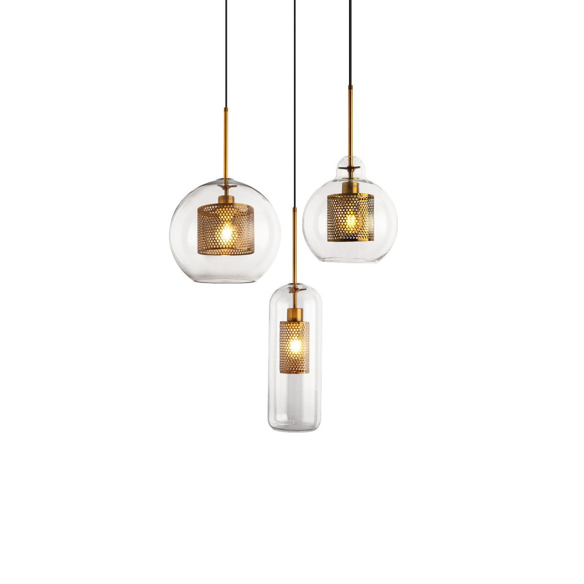 Clear Cluster Pendant Light