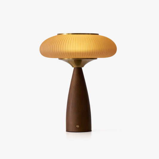 Reed Timber Table Lamp