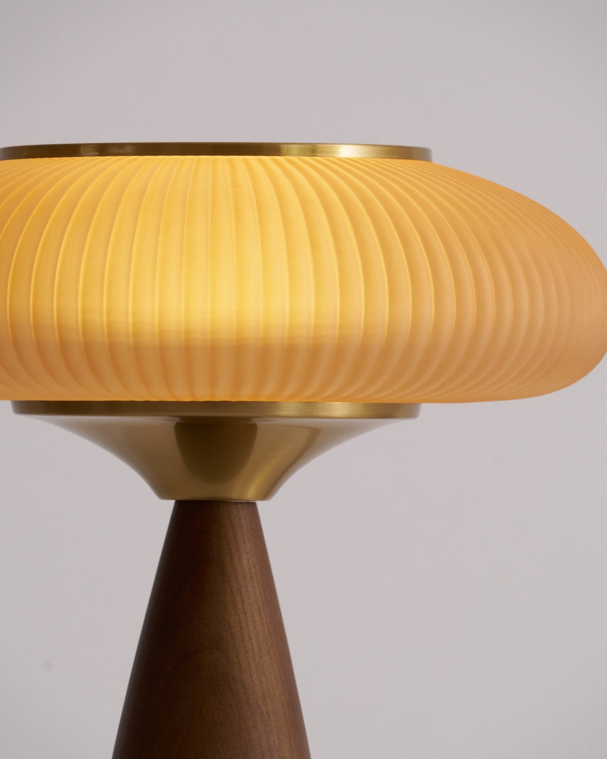 Reed Timber Table Lamp