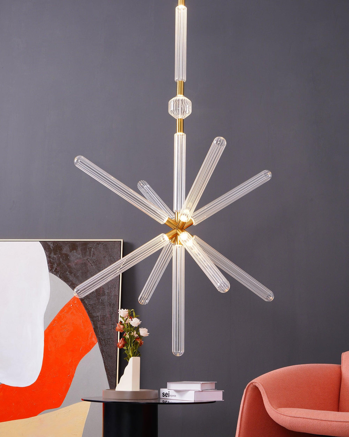 Axis Glass Pendant Light