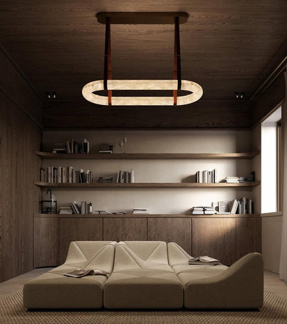 Contour Oval Chandelier