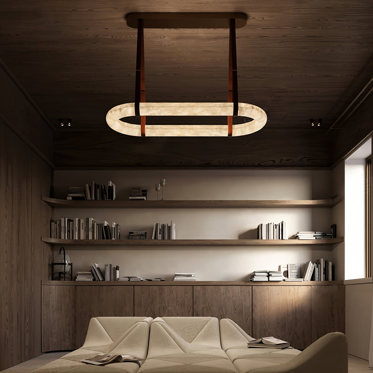 Contour Oval Chandelier