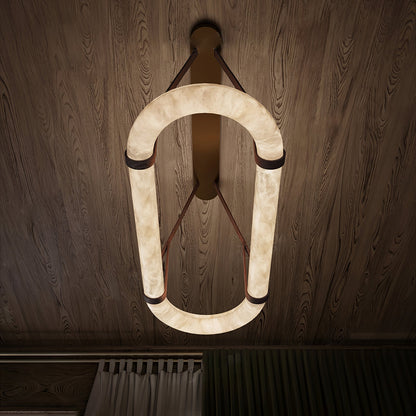 Contour Oval Chandelier