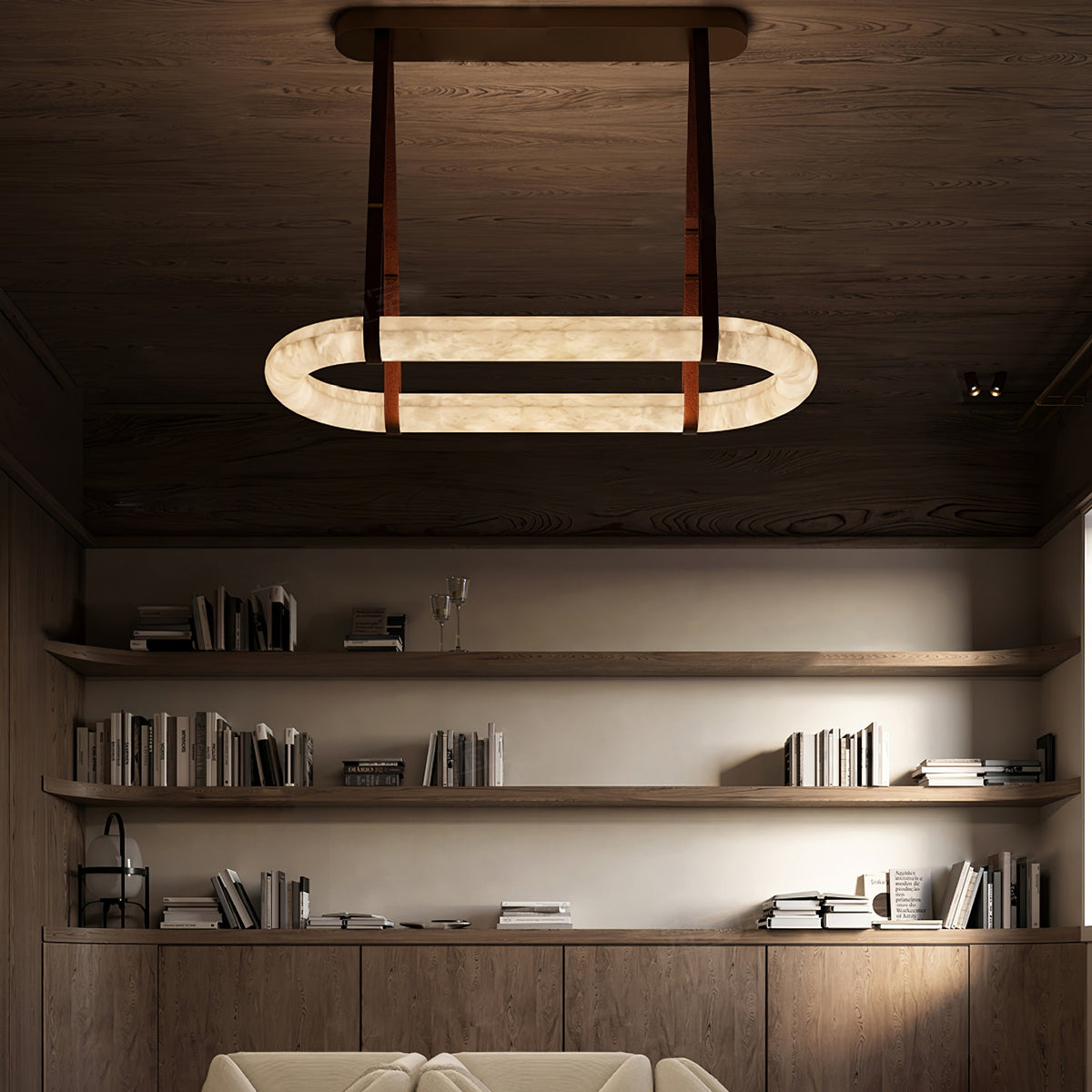 Contour Oval Chandelier