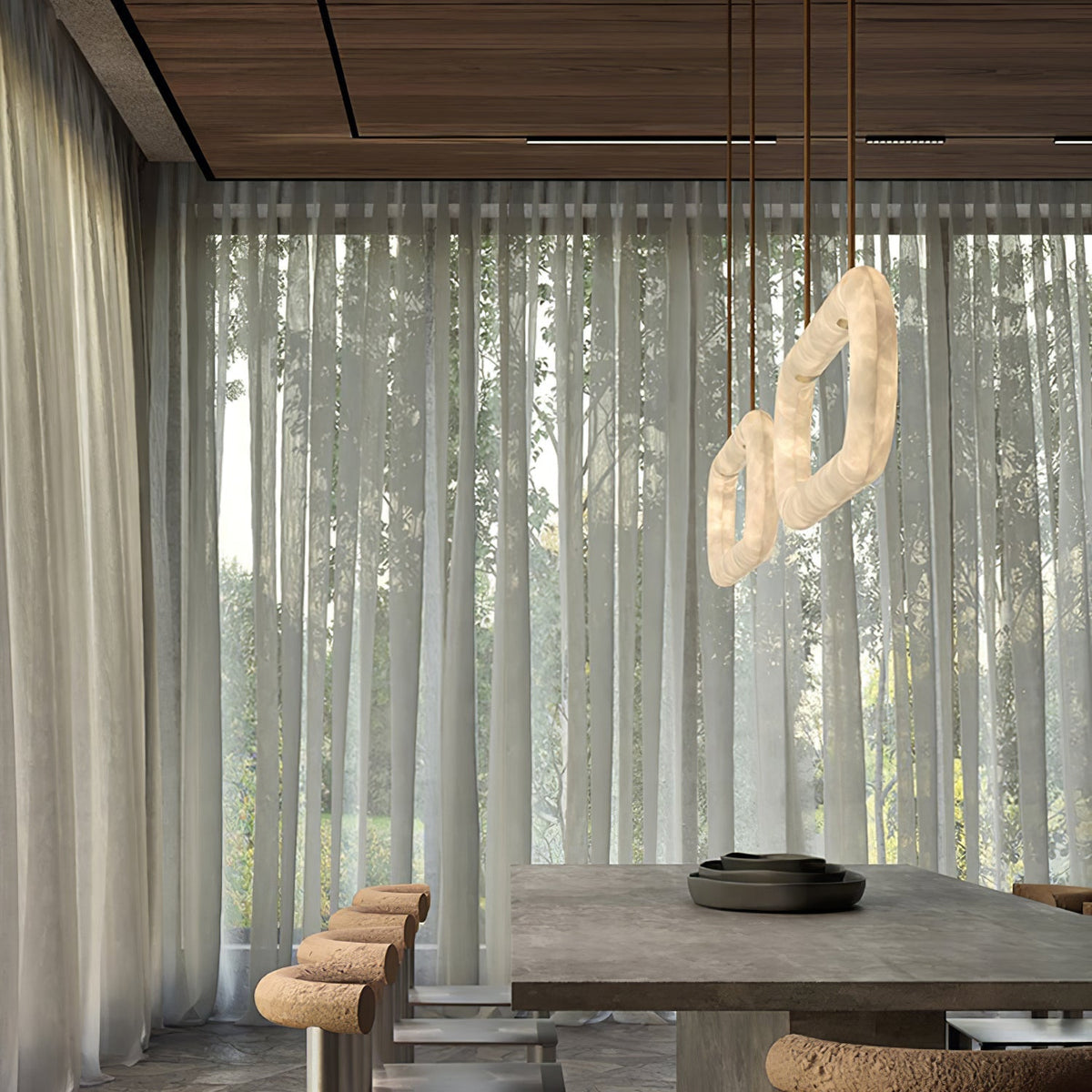 Contour Oval Chandelier