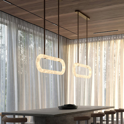 Contour Oval Chandelier
