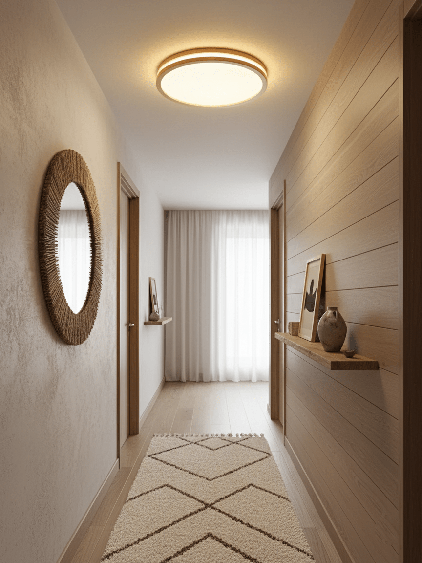Double Rim Ceiling Light