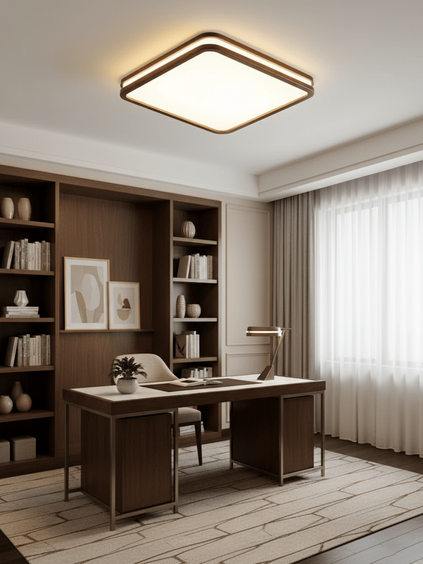 Double Rim Ceiling Light