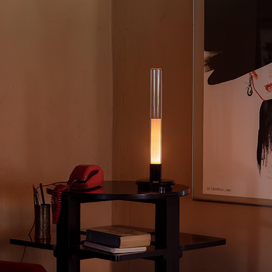 Fine Column Portable Table Lamp