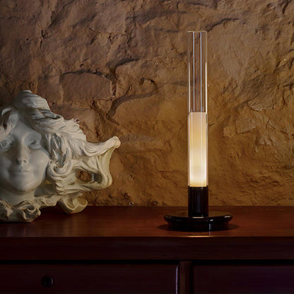 Fine Column Portable Table Lamp