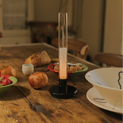 Fine Column Portable Table Lamp