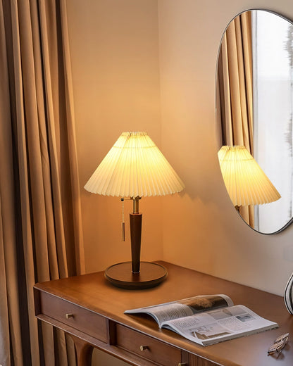 Poise Pleat Table Lamp