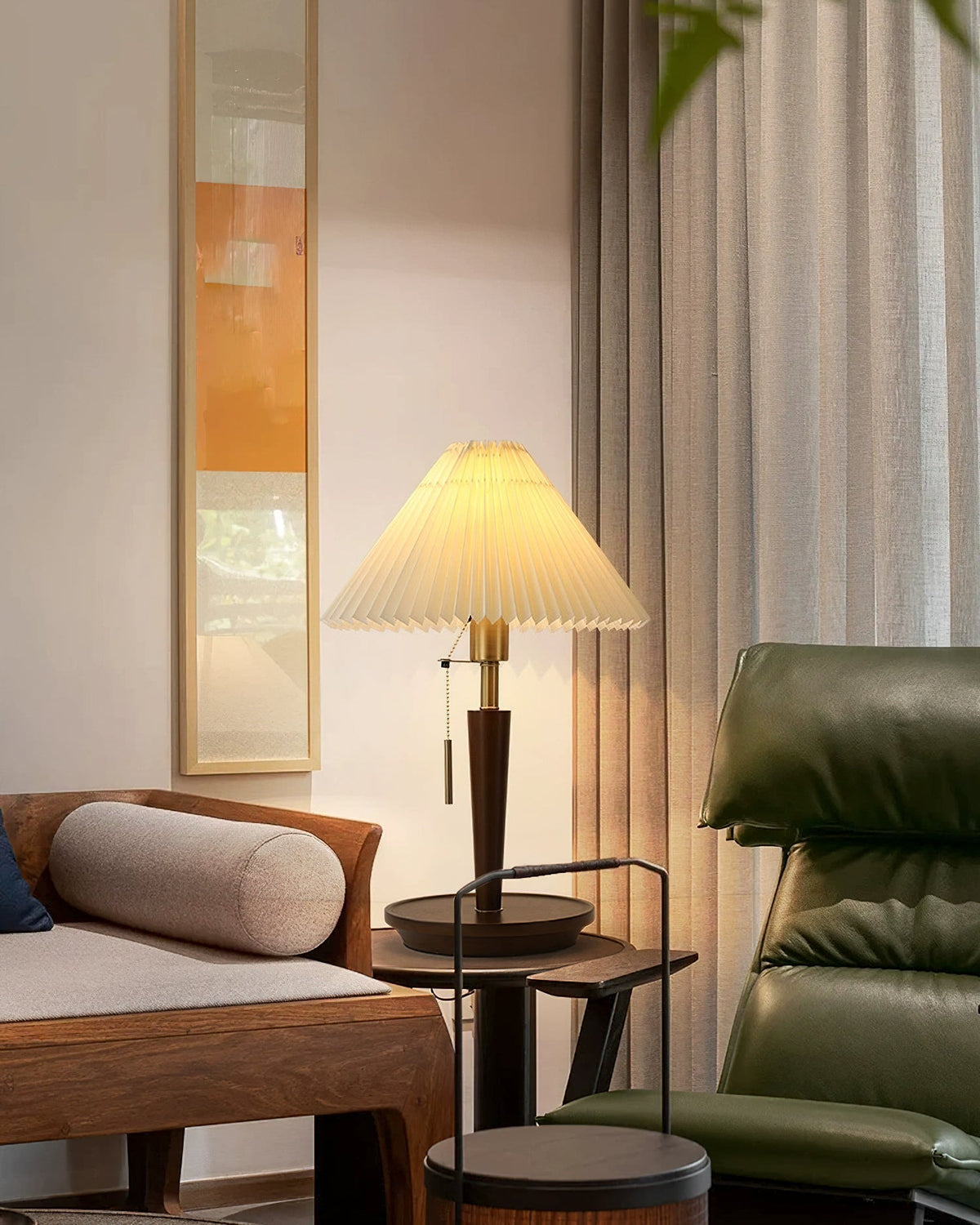 Poise Pleat Table Lamp