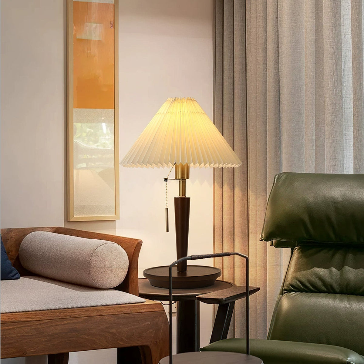 Poise Pleat Table Lamp