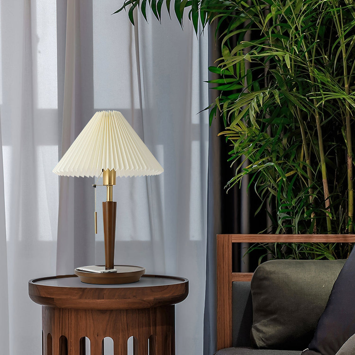 Poise Pleat Table Lamp