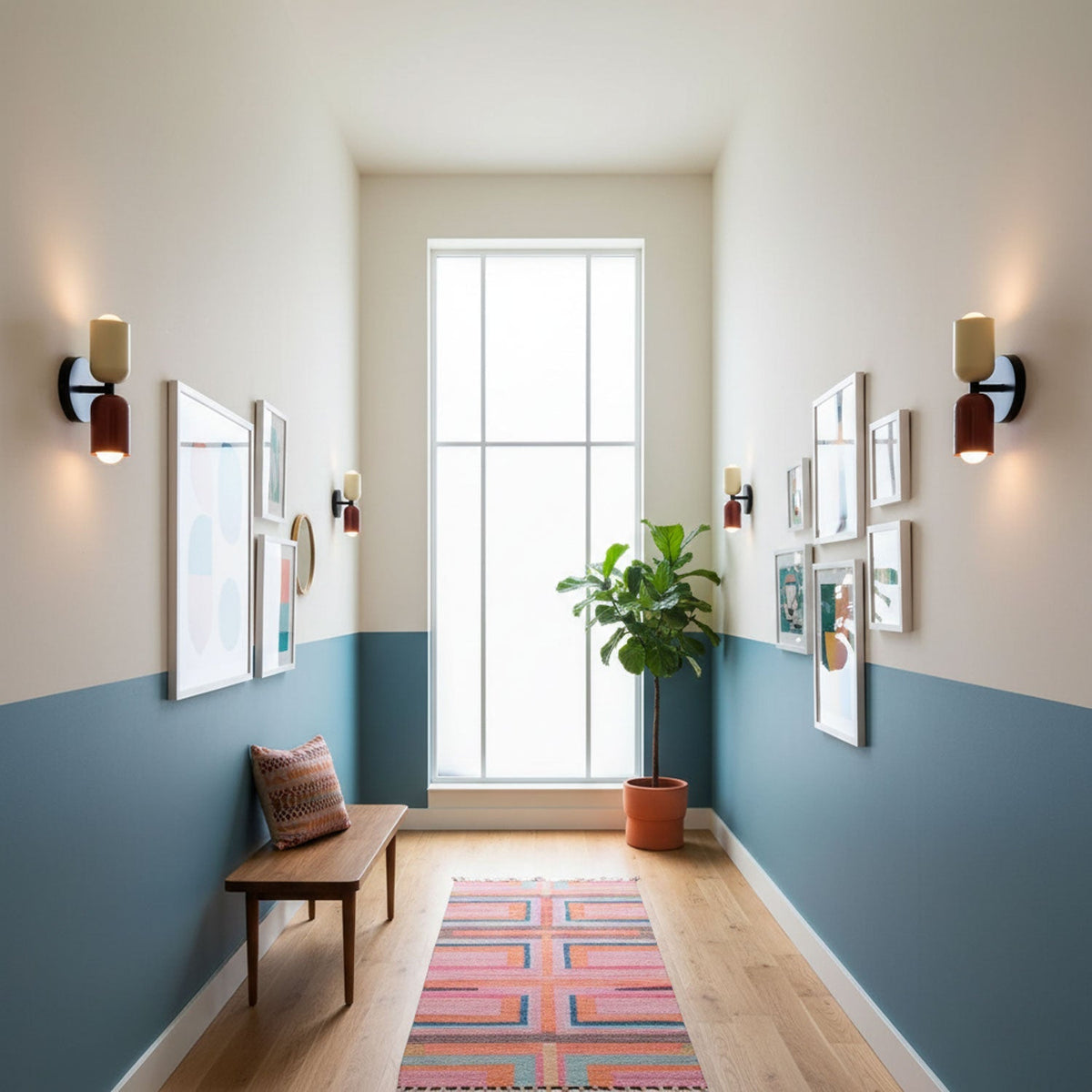 Tint Duo Wall Light