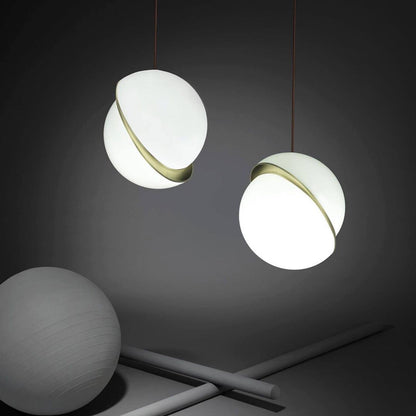 Tilt Disc Pendant Light