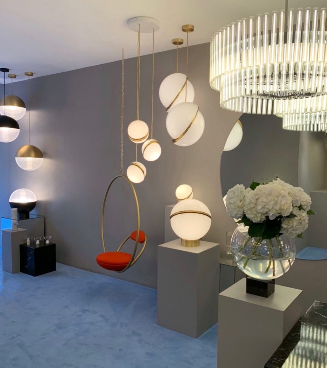 Tilt Disc Pendant Light