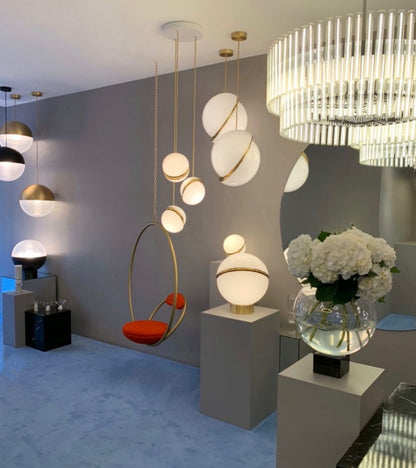 Tilt Disc Pendant Light