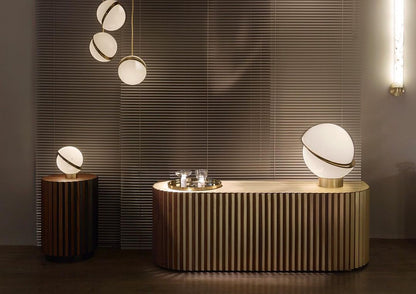 Tilt Disc Pendant Light