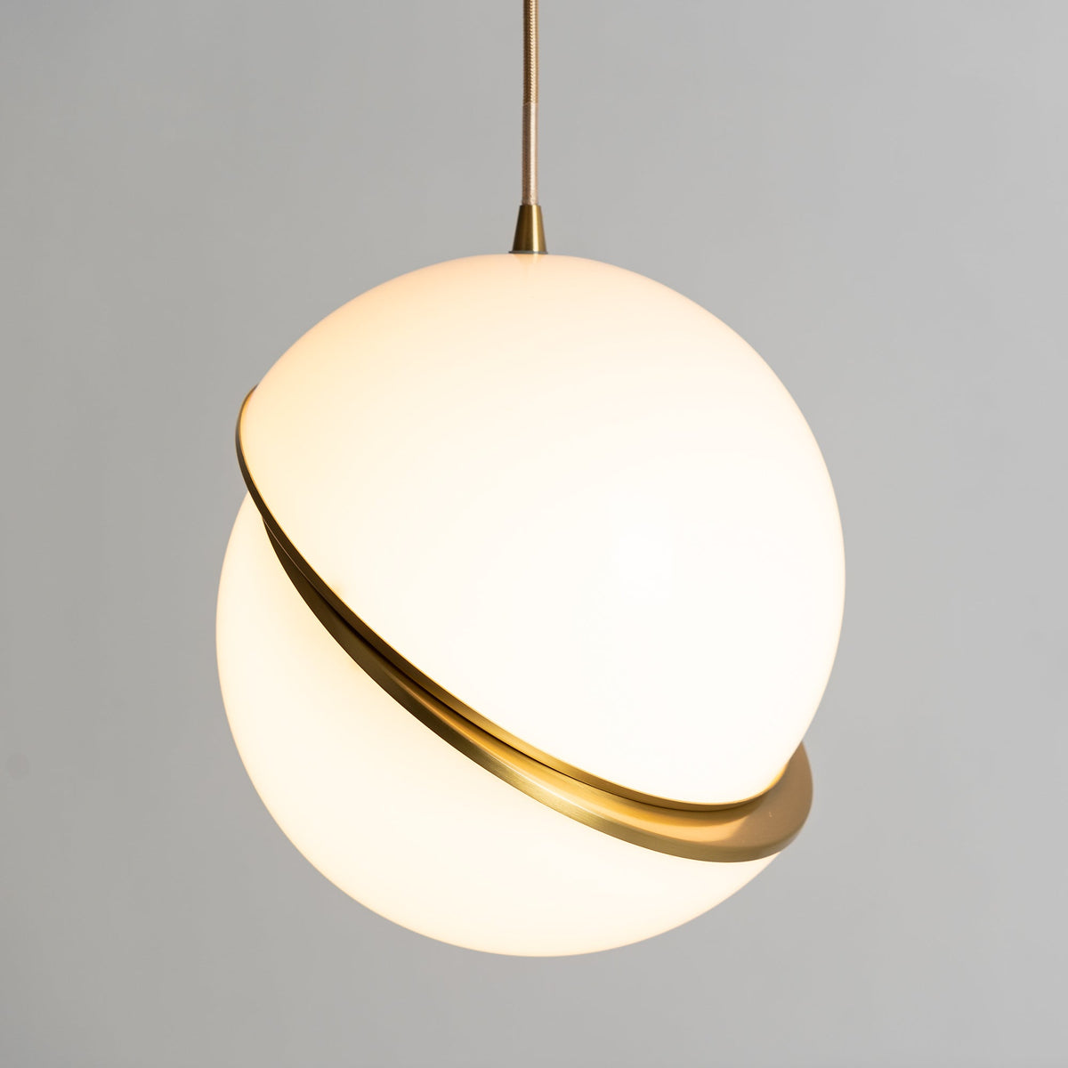 Tilt Disc Pendant Light