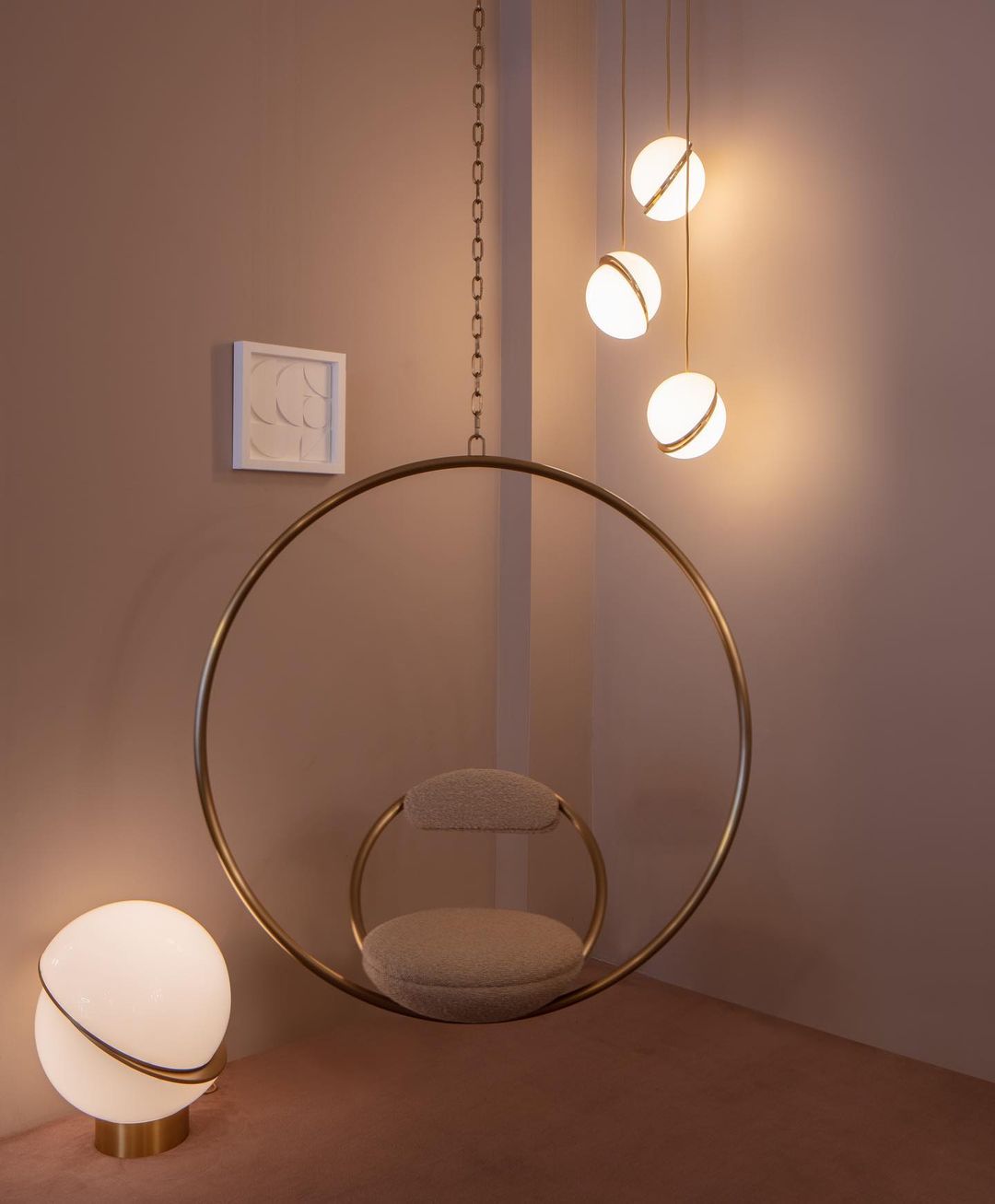 Tilt Disc Pendant Light