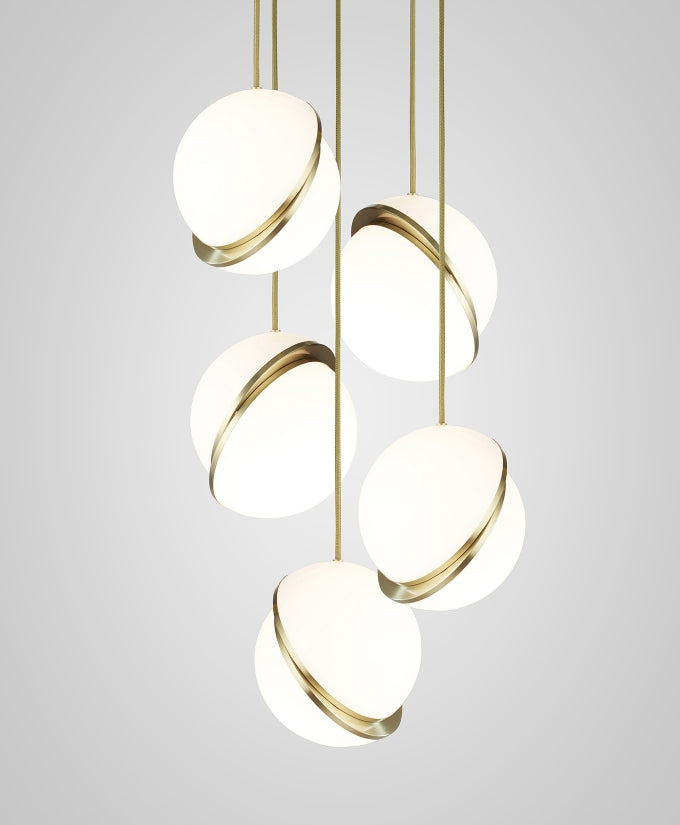 Tilt Disc Pendant Light