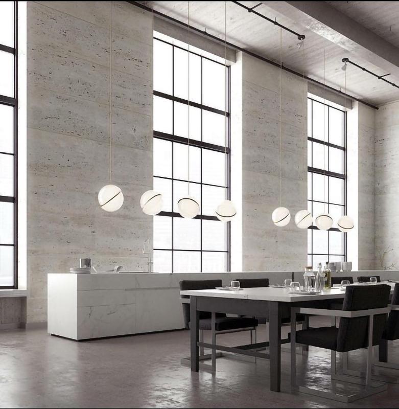 Tilt Disc Pendant Light