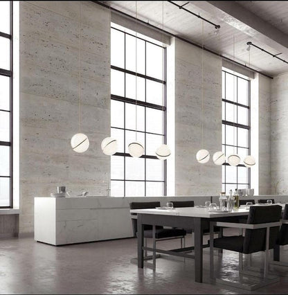 Tilt Disc Pendant Light