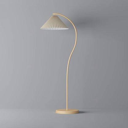 Arc Pleat Floor Lamp