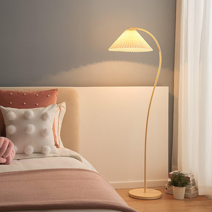 Arc Pleat Floor Lamp